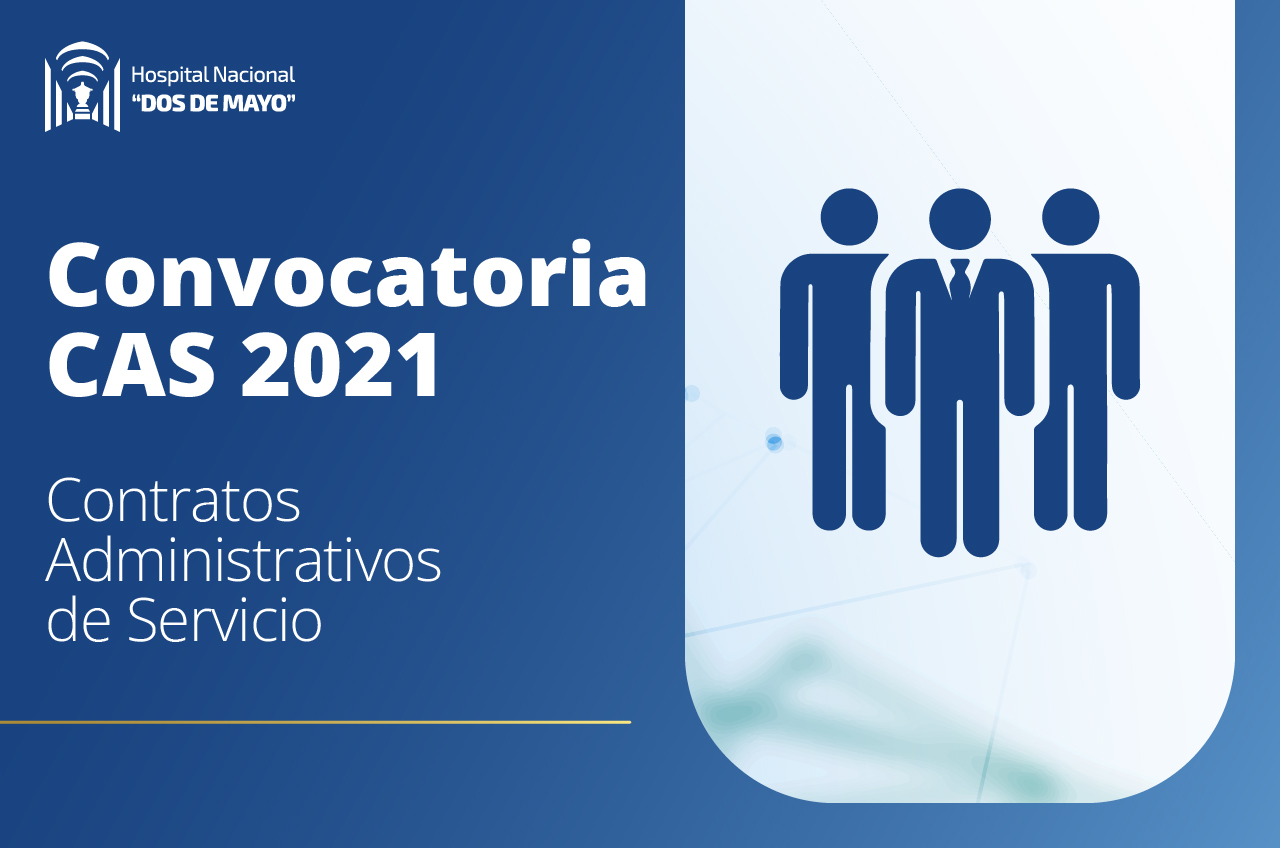 Convocatoria CAS 2021